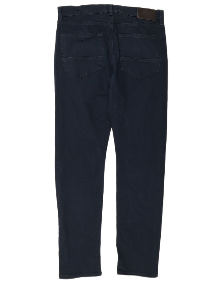 Marks & Spencer Herren Slim Jeans W32 L31 Blaue Baumwolle