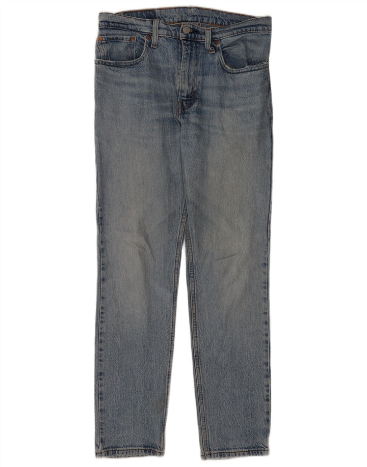 Levi's Herren 502 Tapered Jeans W32 L32 Blaue Baumwolle