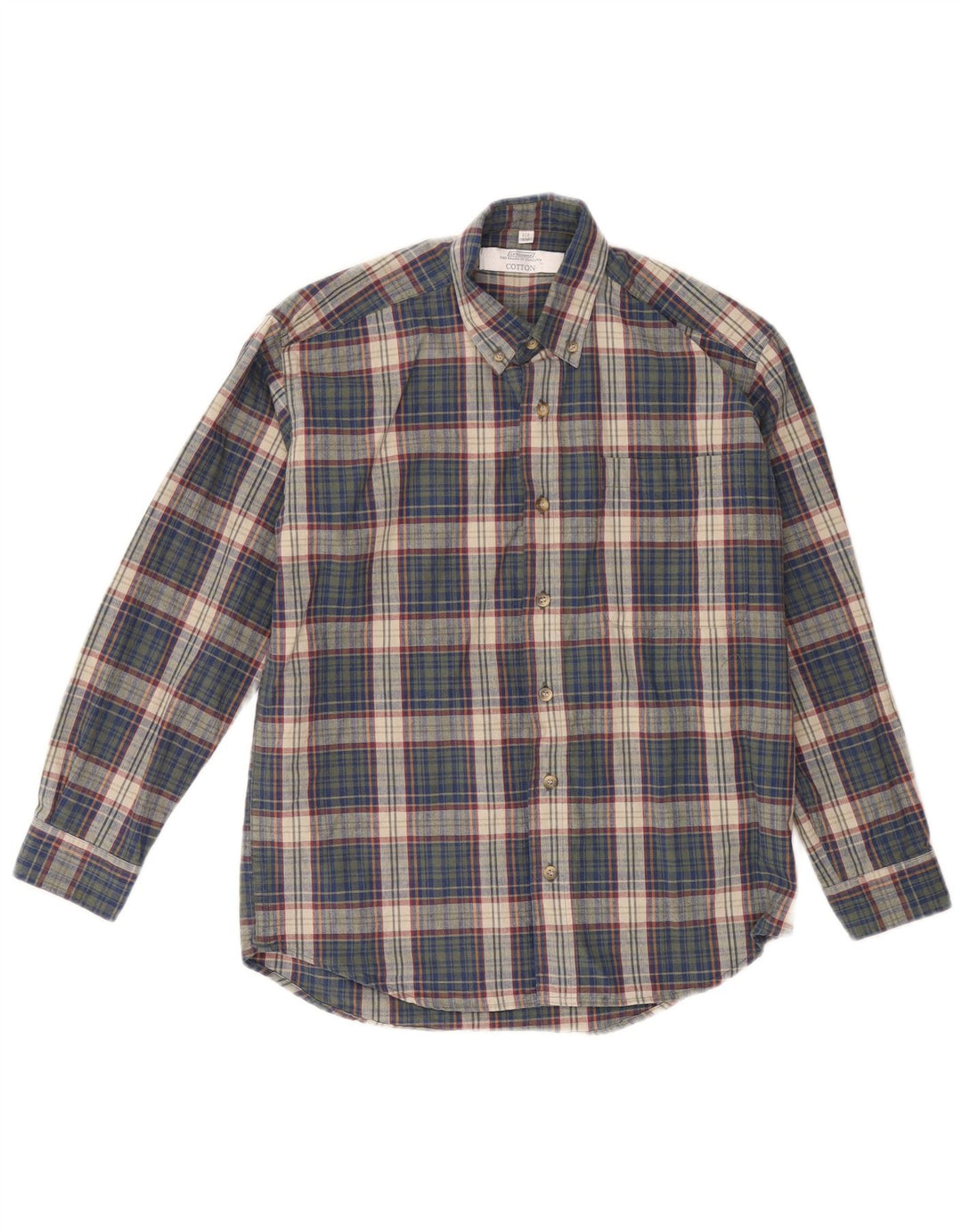 ST. BERNARD Boys Shirt 9-10 Years Multicoloured Check Cotton