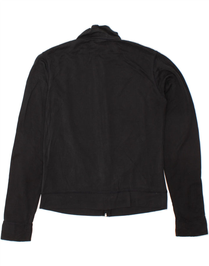 BEST COMPANY Womens Tracksuit Top Jacket UK 14 Medium Black Vintage Best Company and Second-Hand Best Company from Messina Hembry 