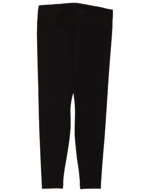 Lululemon Damen Leggings US 10 Large Schwarz Nylon