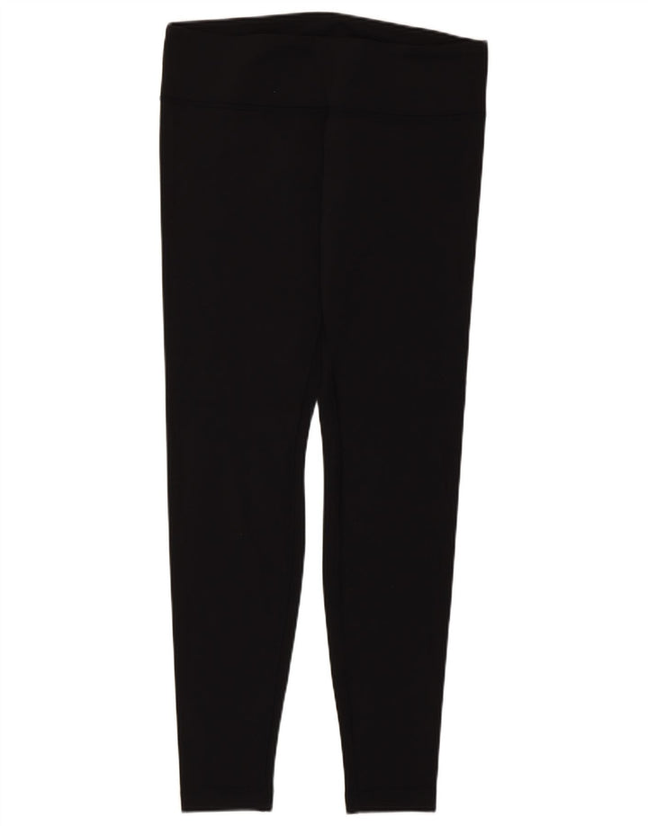 Lululemon Damen Leggings US 10 Large Schwarz Nylon