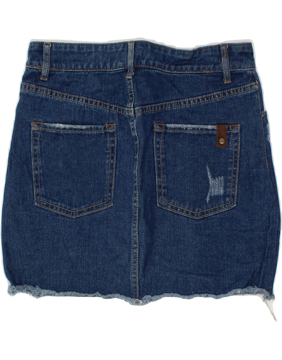 ROXY Womens Denim Skirt Small W28 Blue Vintage Roxy and Second-Hand Roxy from Messina Hembry 