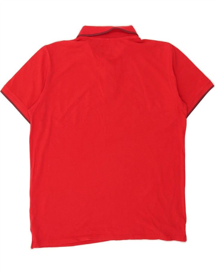 CARRERA Mens Polo Shirt XL Red Cotton Vintage Carrera and Second-Hand Carrera from Messina Hembry 