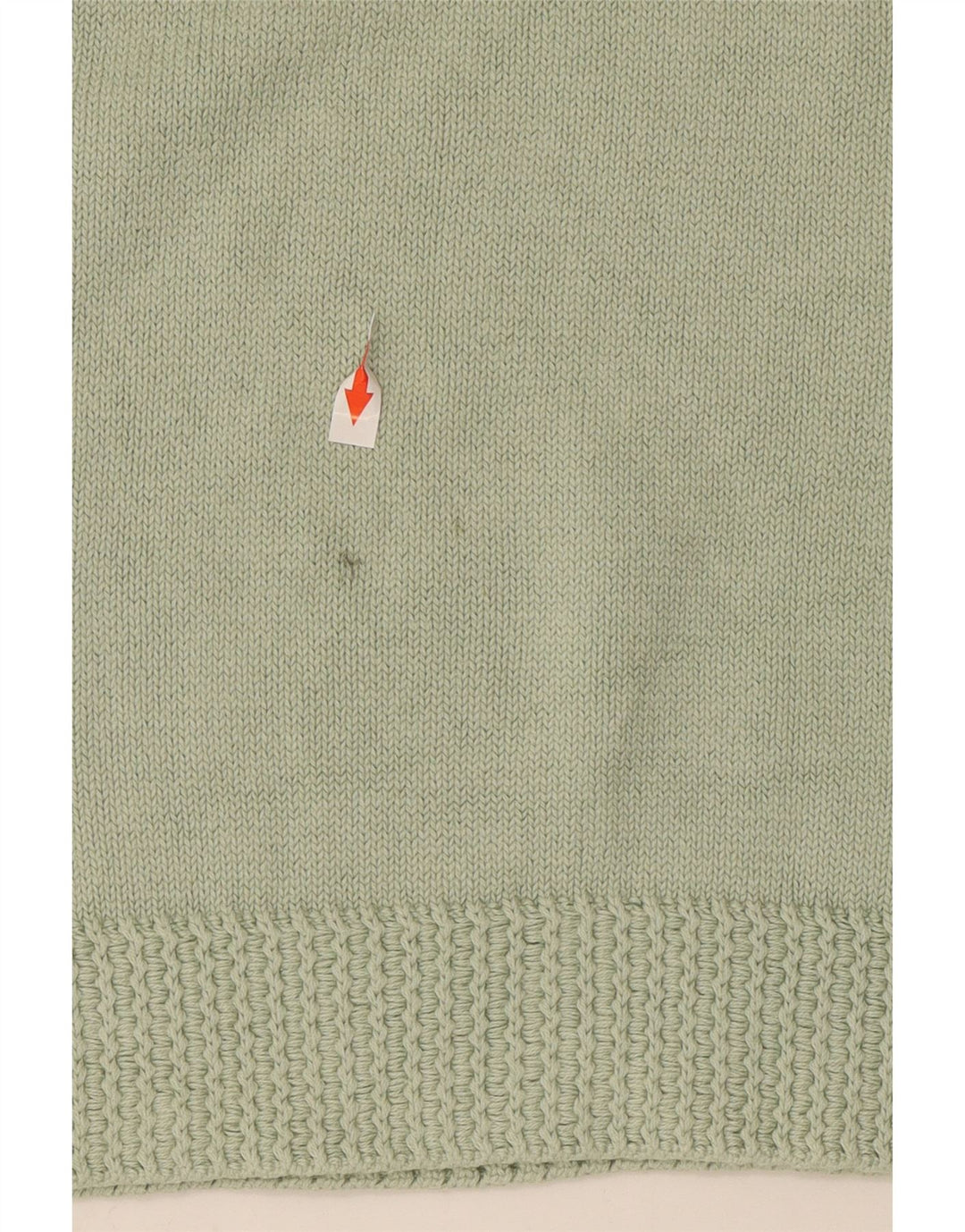 Marks & Spencer Damen-Pullover mit U-Boot-Ausschnitt, UK 12, mittelgrüne Baumwolle