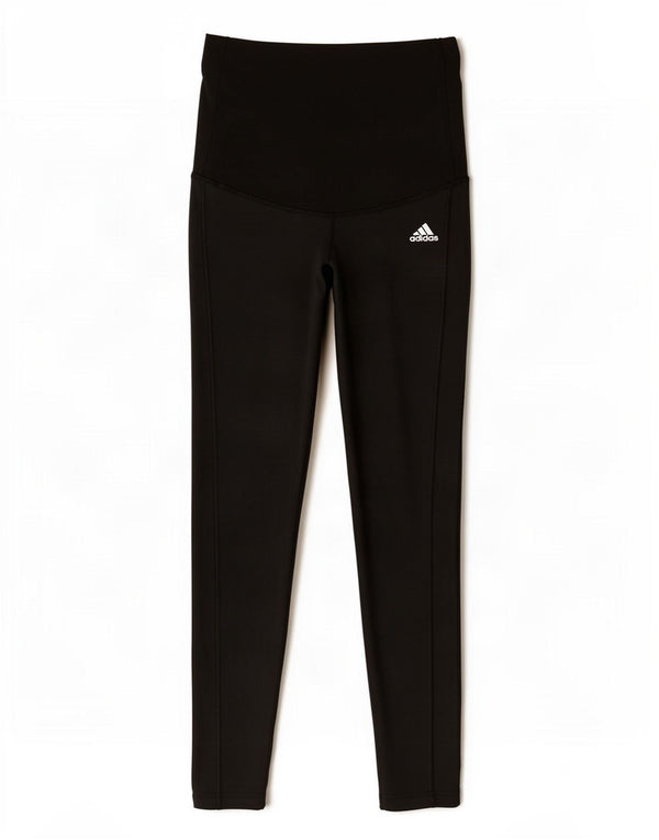 Adidas Damen Aeroready Leggings UK 12/14 Medium Schwarz