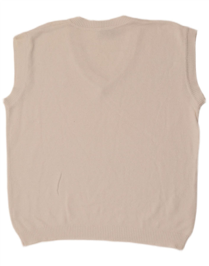 Lotto Herren-Tanktop, groß, aus weißer Baumwolle