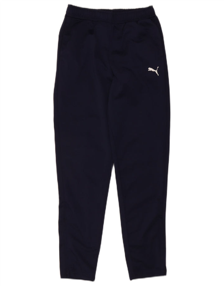 Puma Trainingshose für Jungen, 11–12 Jahre, marineblaues Polyester