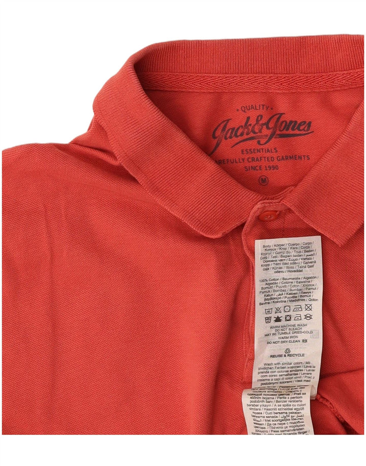 JACK & JONES Herren-Poloshirt aus mittelrosa Baumwolle