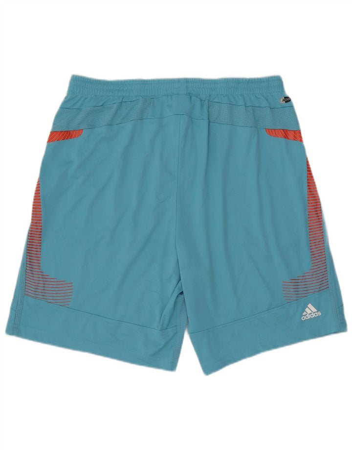 Adidas Herren Climacool Sport Shorts XL Blau Colourblock Polyester