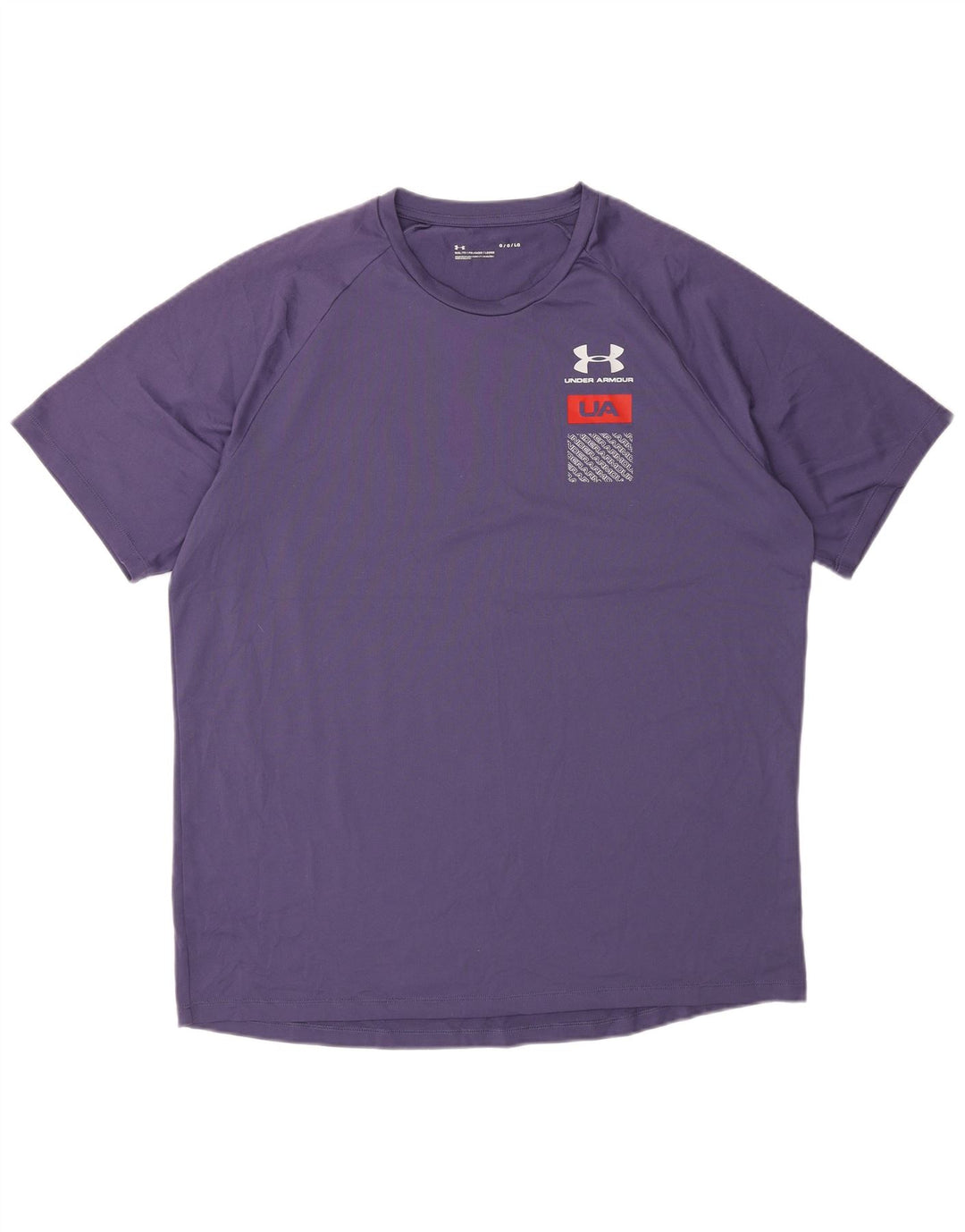 Under Armour Herren-T-Shirt mit Grafik, Größe L, Lila