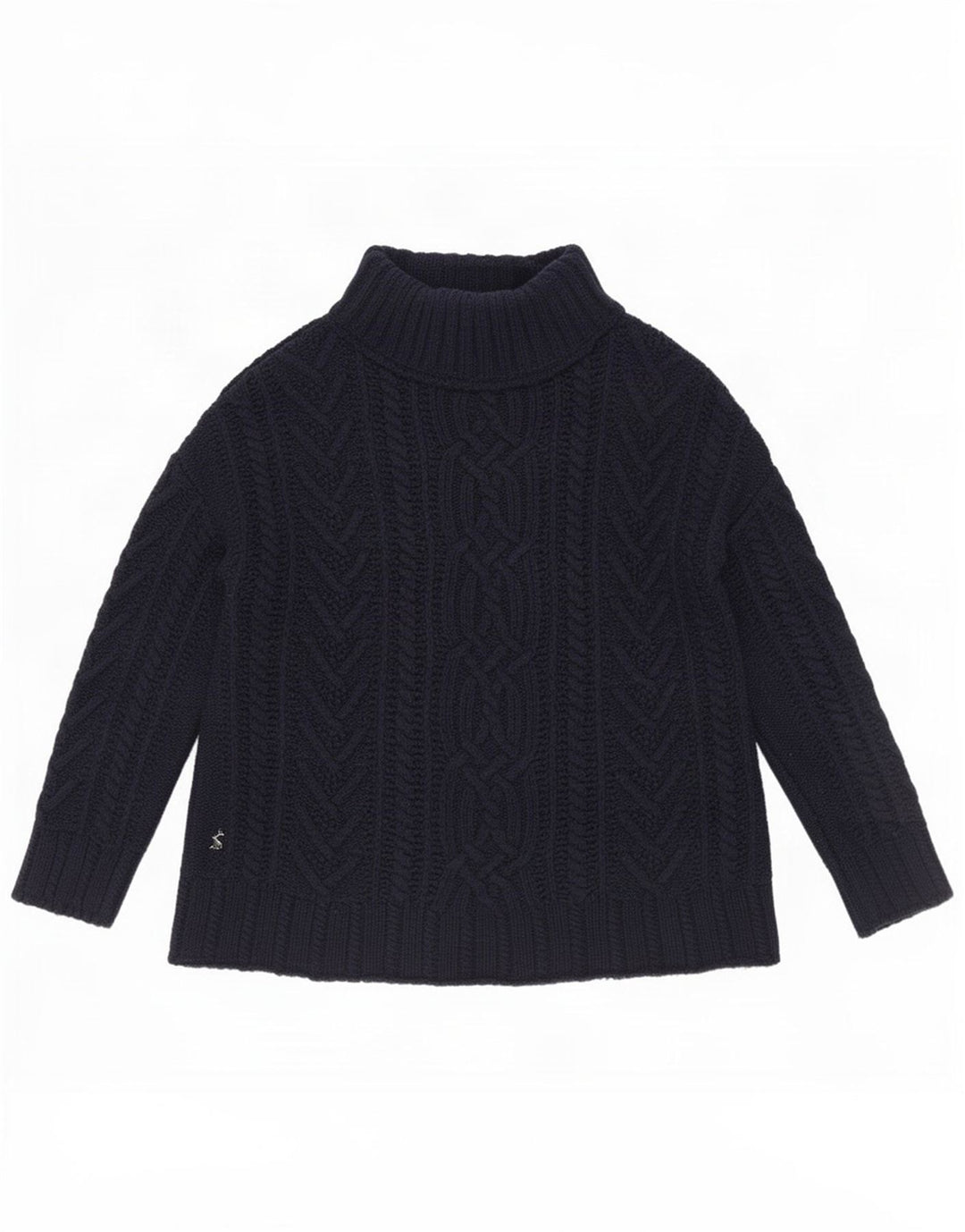 Joules Rollkragenpullover für Damen, Gr. 12, Medium, Marineblau, Acryl
