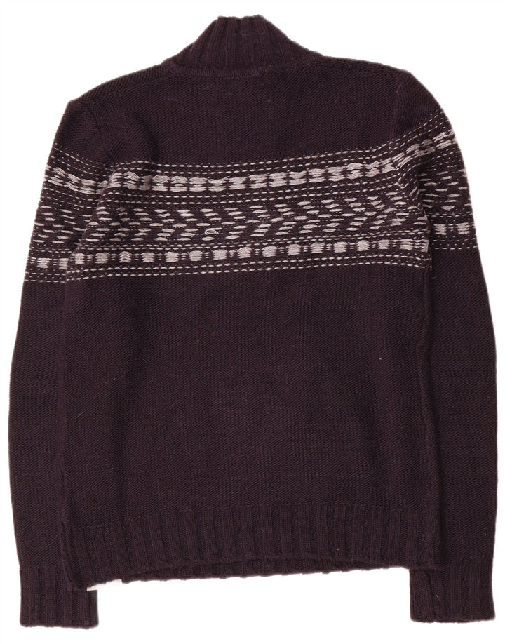 Calvin Klein Jeans Herren-Pullover mit Knopfkragen, mittleres Marineblau
