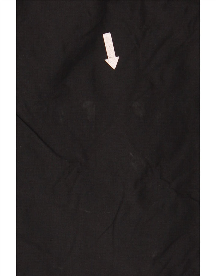 Superdry Damen-Windbreakerjacke mit Kapuze, UK 14, Mittelschwarzes Nylon