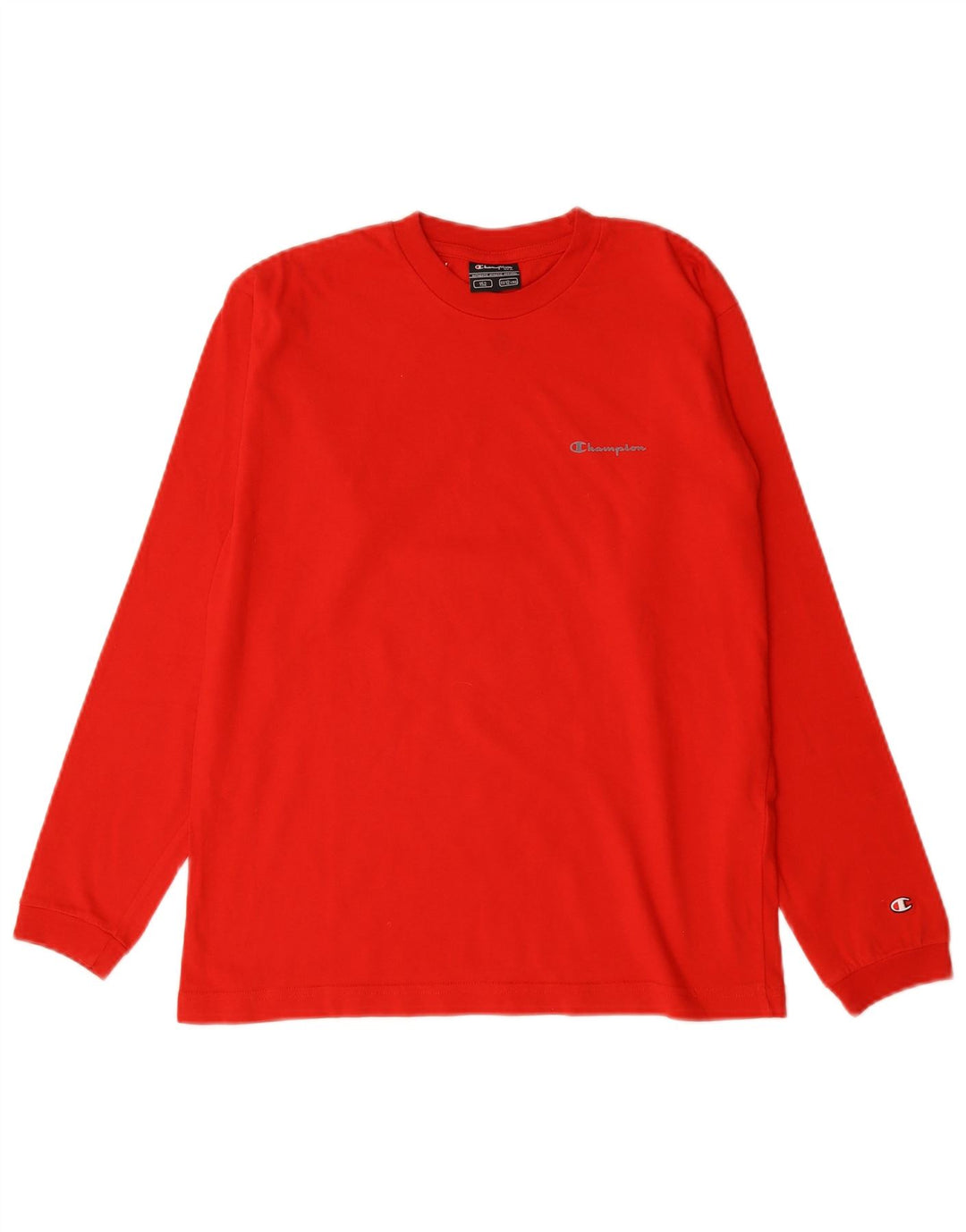 Champion Langarmshirt für Jungen, 11–12 Jahre, rote Baumwolle