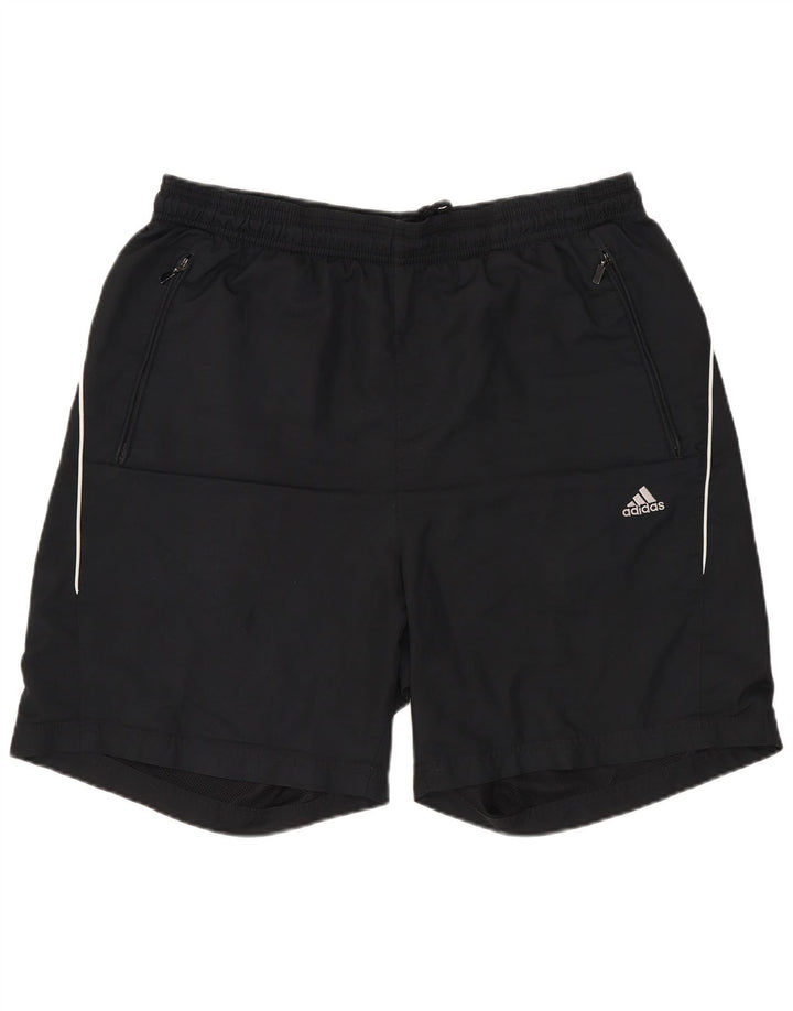 ADIDAS Herren Sportshorts Medium Schwarz Polyester