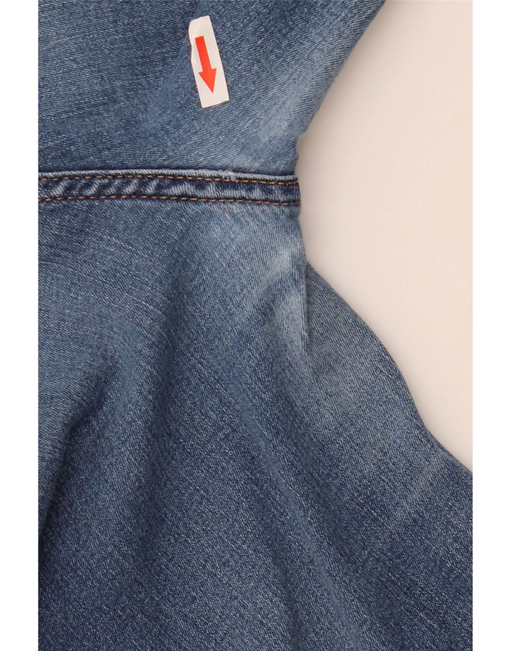 MARKS & SPENCER Damen Bootcut-Jeans mit normaler Passform, UK 10, Größe S, W30, L30, Blau