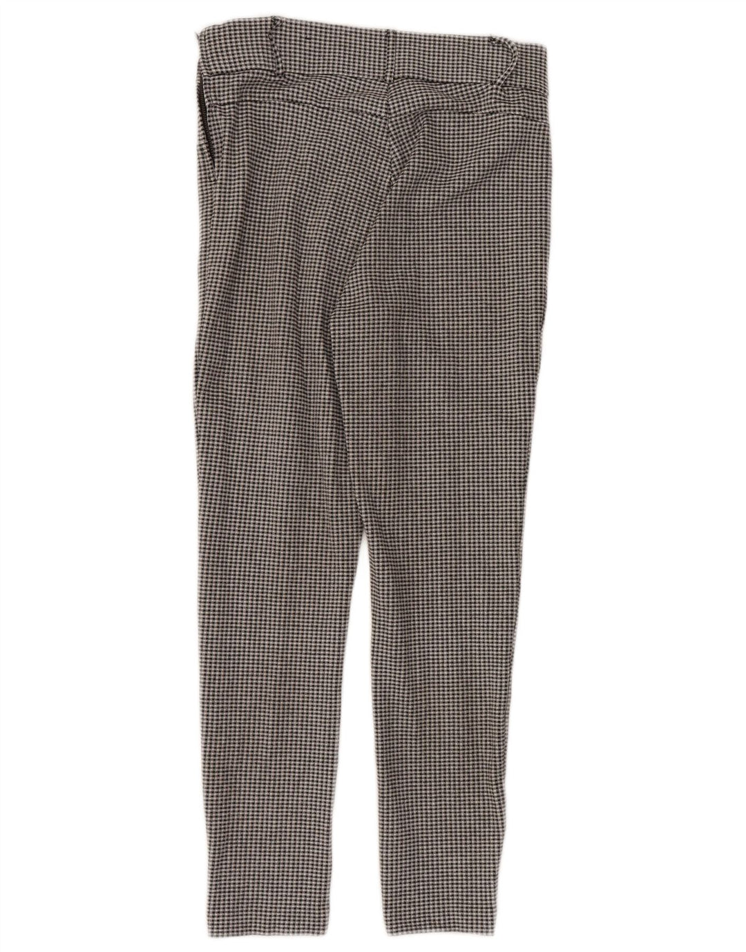Zara Damen Trafaluc verkürzte Hose Medium W28 L26 Schwarzer Hahnentritt
