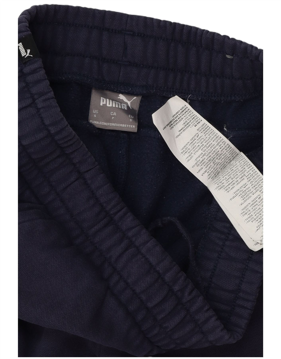 Puma Herren-Trainingshose, Jogginghose, klein, marineblau, Baumwolle