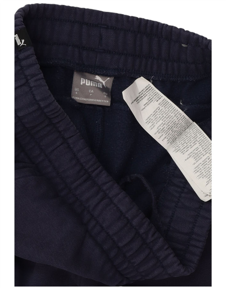 Puma Herren-Trainingshose, Jogginghose, klein, marineblau, Baumwolle