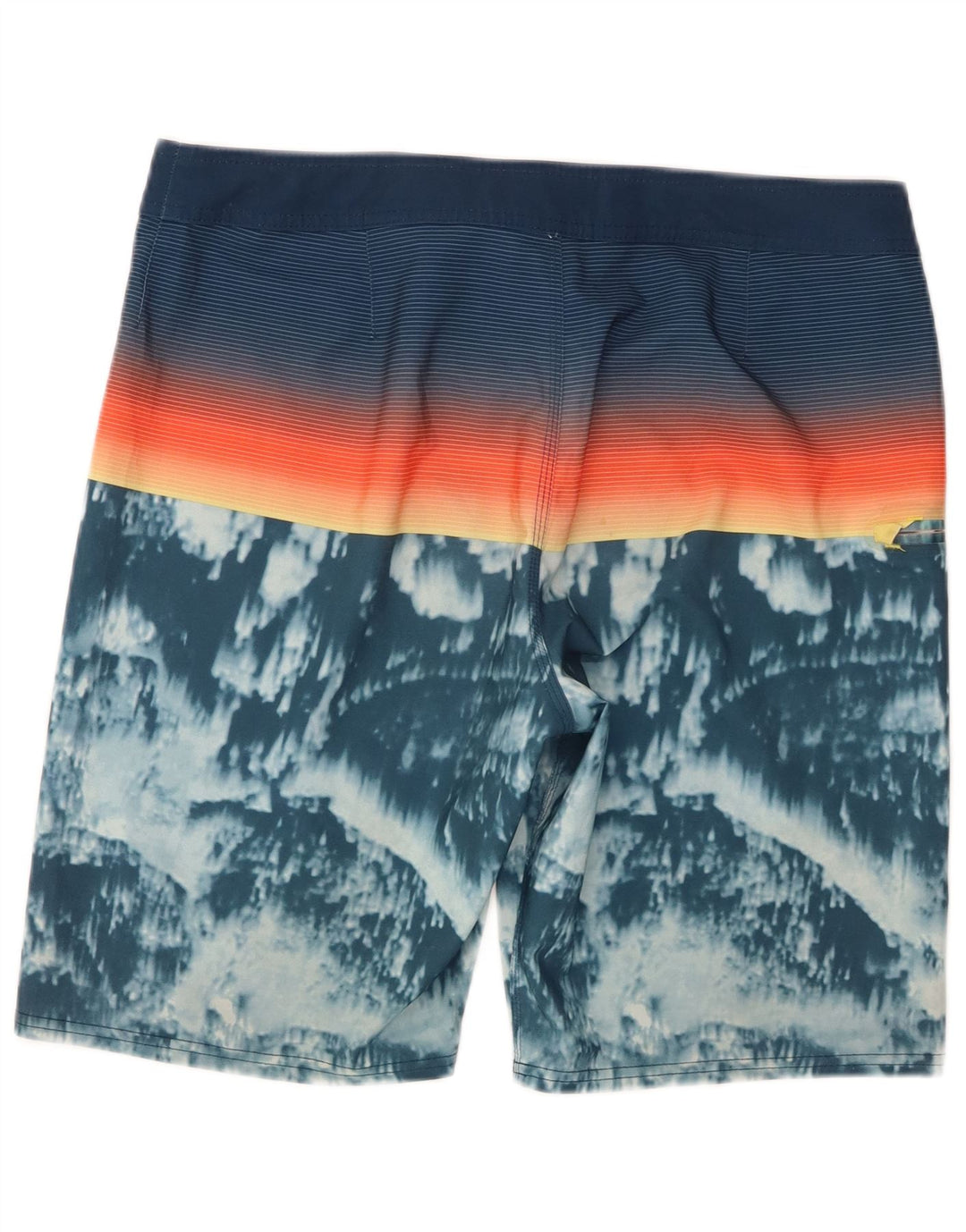 O'Neill Herren-Badeshorts aus mittelblauem Colourblock-Polyester