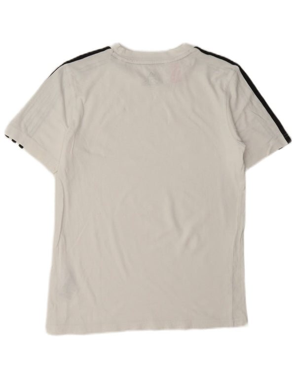 Adidas T-Shirt für Jungen, 11–12 Jahre, weiße Baumwolle