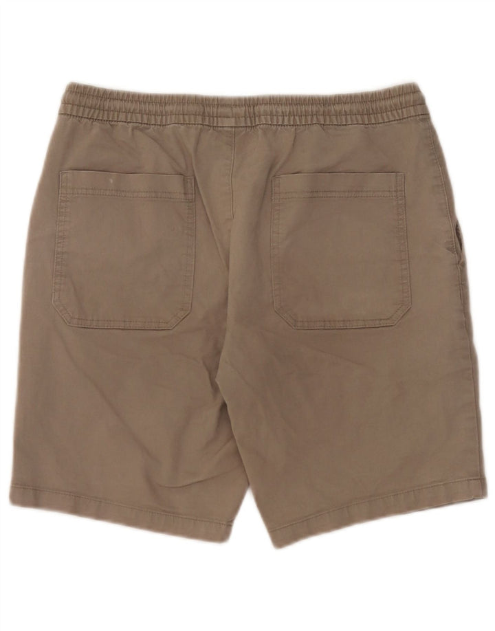 Marks & Spencer Herren Chinoshorts W32 mittelgraue Baumwolle