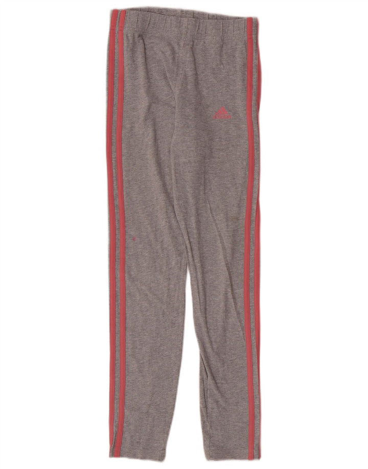 Adidas Mädchen Leggings 13-14 Jahre Grau
