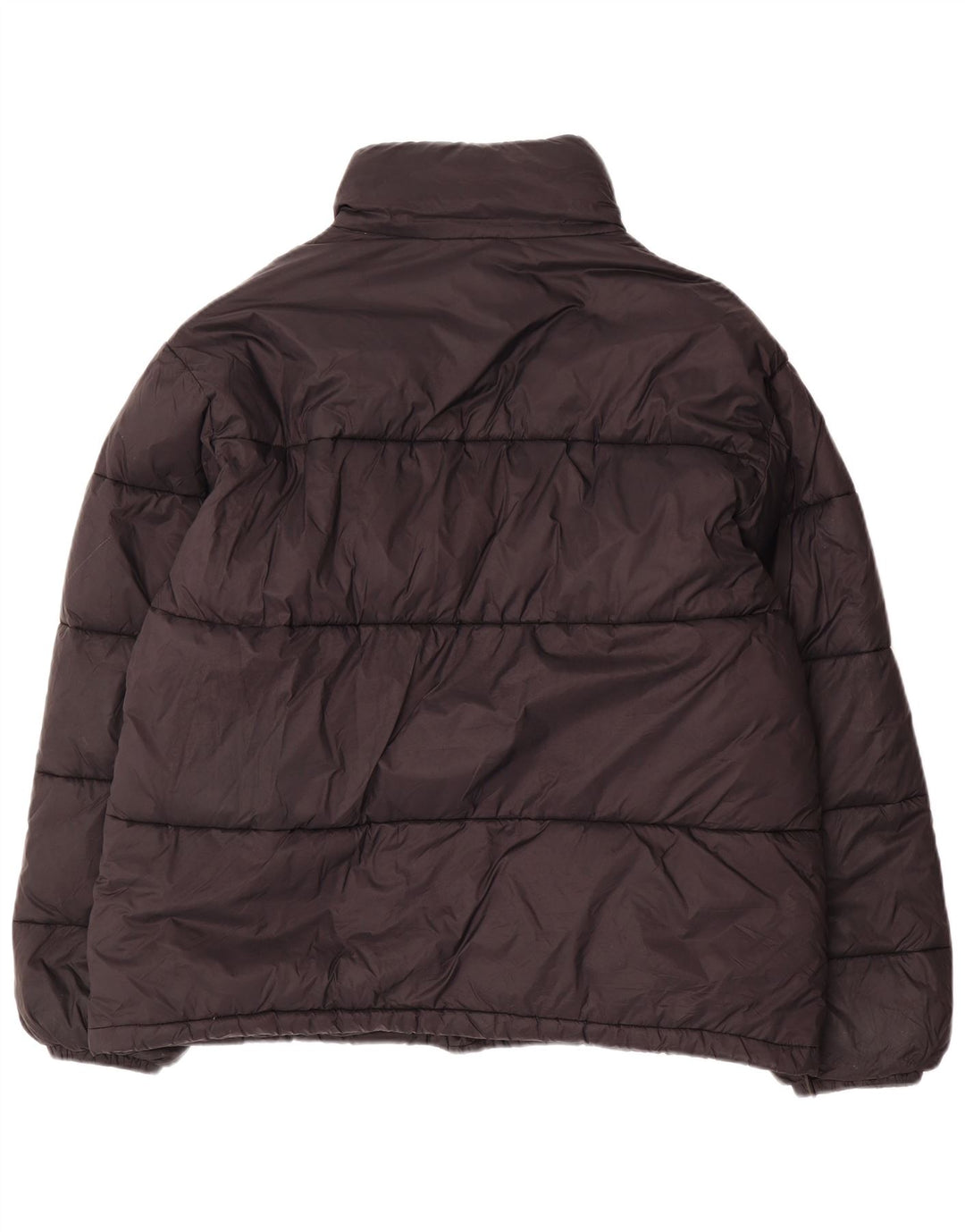 Fila Herren Wattierte Jacke UK 44 2XL Schwarz Polyester