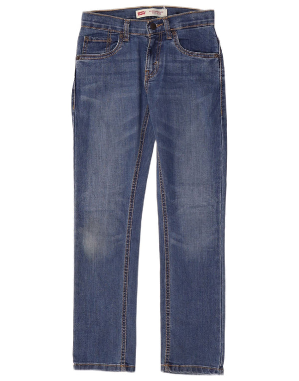 LEVI'S Jungen 511 Slim Jeans 9–10 Jahre W25 L26 Blaue Baumwolle