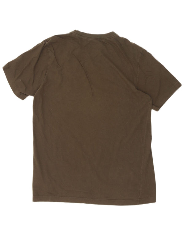 Nike Herren T-Shirt Top Medium Khaki Baumwolle