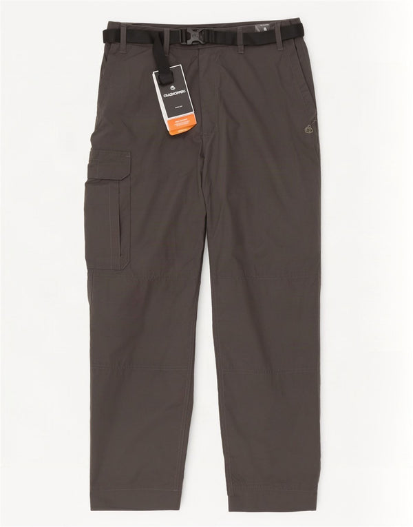 CRAGHOPPERS Gerade Cargohose für Herren, W34, L28, Grau, Polyester