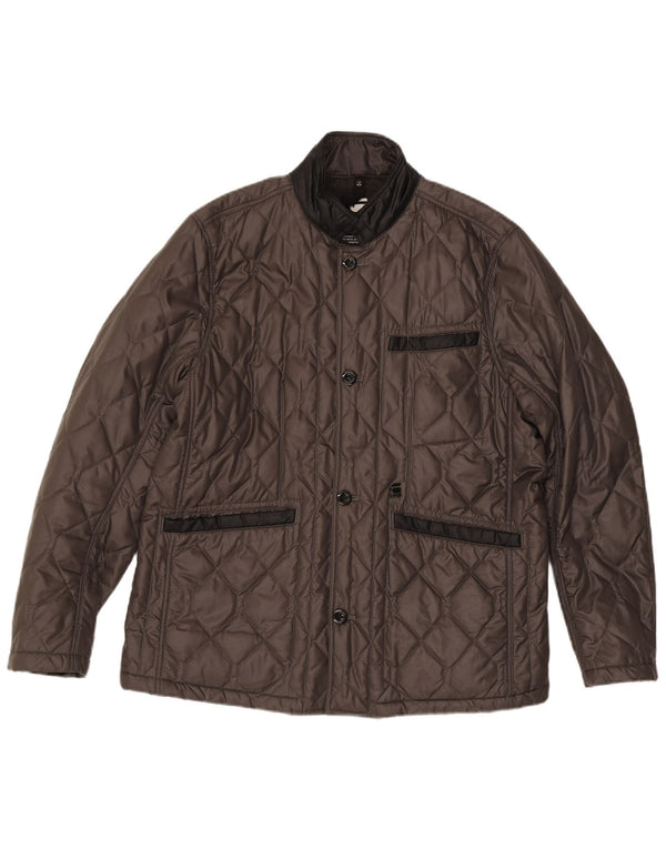 G-Star Herren Steppjacke UK 44 2XL Graues Polyamid