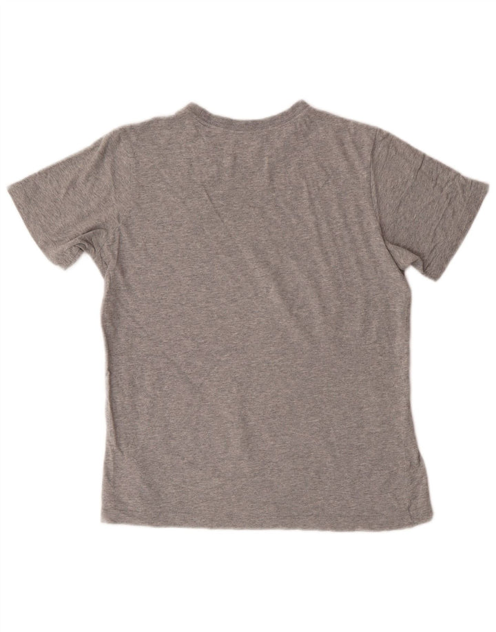 Nike T-Shirt für Jungen, 12–13 Jahre, groß, grau gefleckte Baumwolle