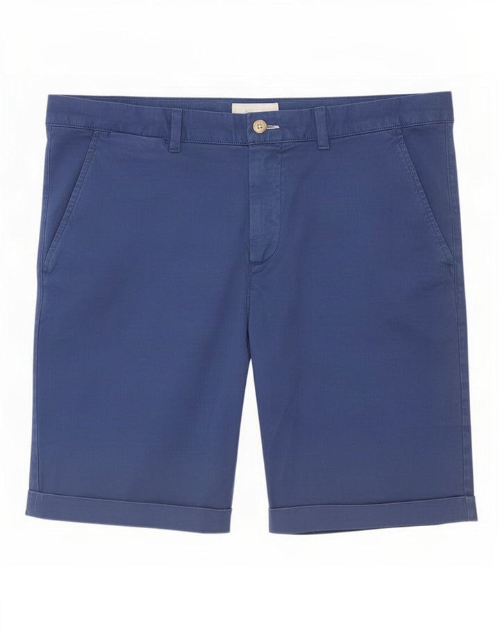 Gant Herren Chino-Shorts, Größe L, W36, Blau, Baumwolle