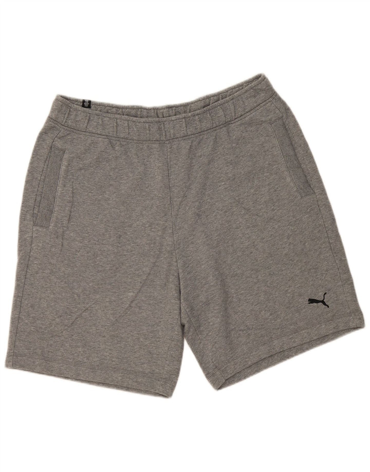 Puma Herren Sport Shorts XL Grau meliert