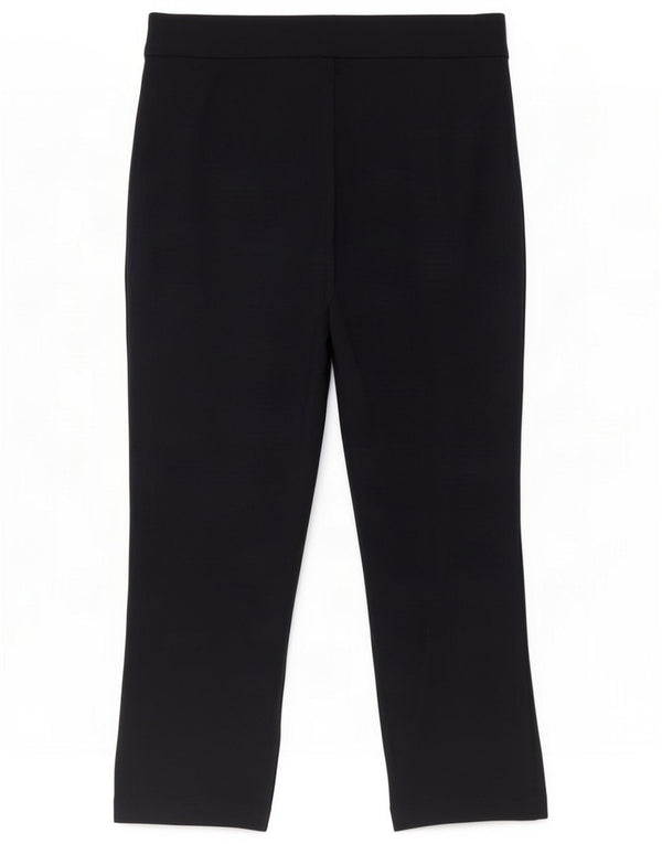 Marks & Spencer Damen Caprihose UK 14 Large W32 L22 Marineblaue Viskose
