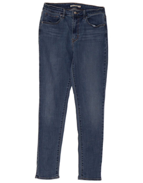 Levi's Damen 721 High Rise Skinny Jeans W29 L29 Blaue Baumwolle