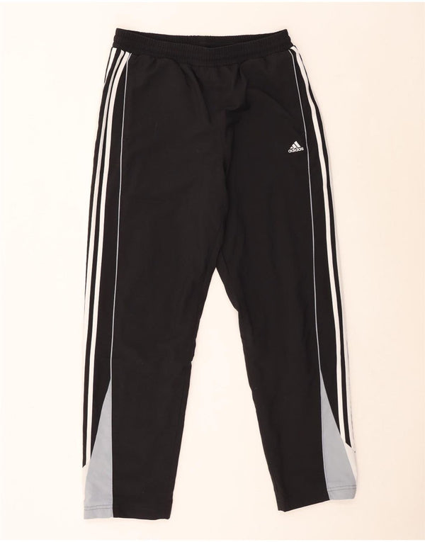 Adidas Herren Climalite Trainingshose UK 38/40 Medium Schwarz Colourblock