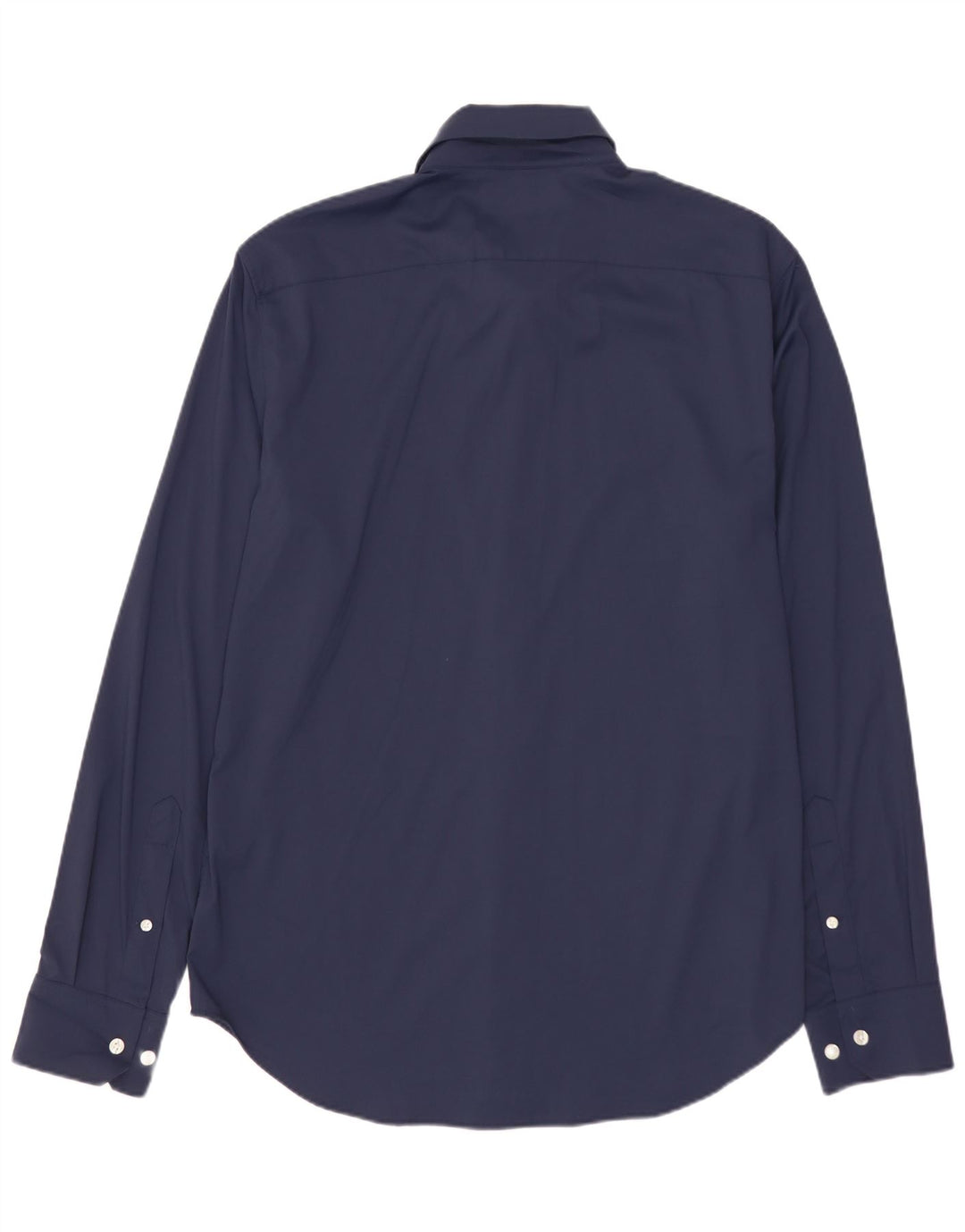 BONOBOS Slim-Fit-Hemd für Herren aus mittelblauem Nylon in Marineblau