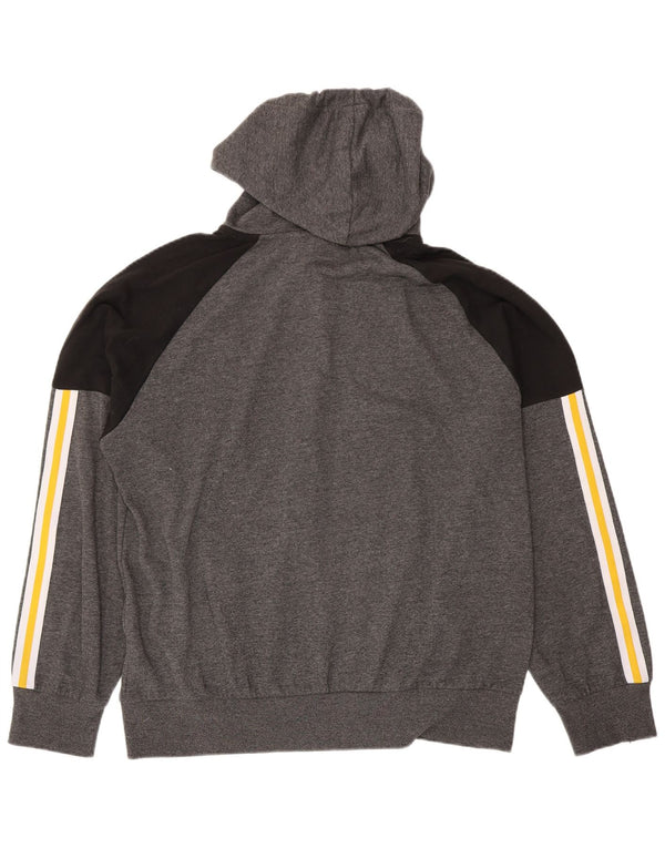 Lotto Herren Life's Zip Hoodie Pullover 2XL Grau Colourblock Polyester