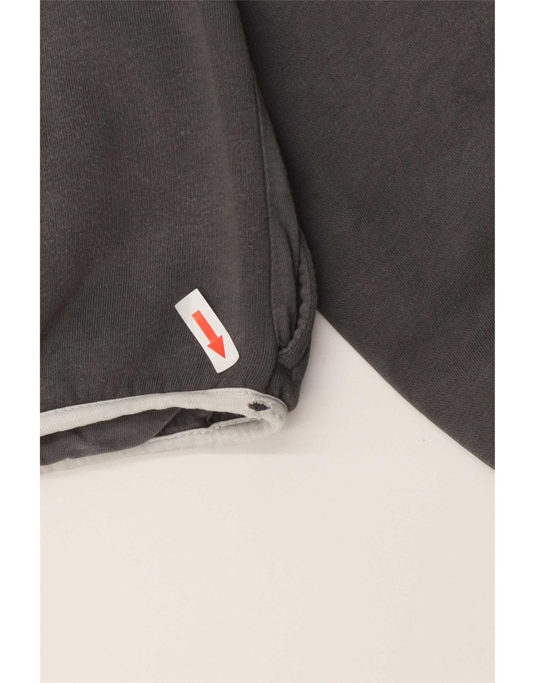 Puma Damen Zip Hoodie Pullover UK 12 Mittelgraue Baumwolle