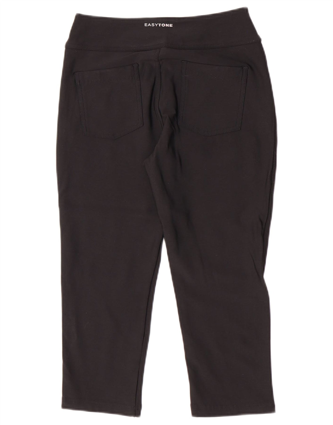 Reebok Damen Capri-Trainingshose UK 12 Medium Schwarz