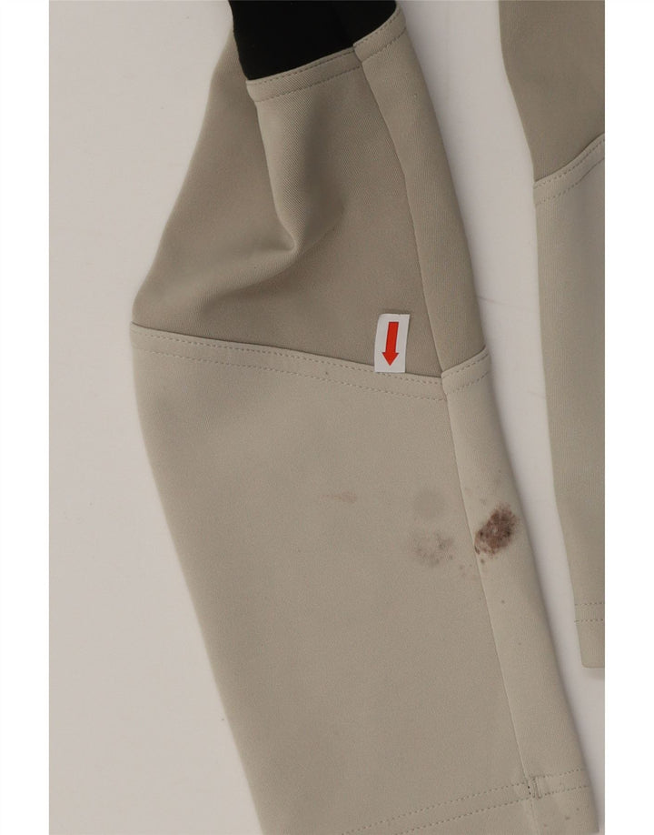 Adidas Damen Leggings UK 4/6 XS Schwarz Colourblock Polyester