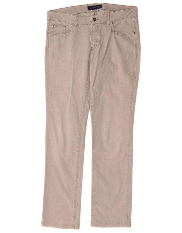 Trussardi Slim-Jeans für Damen, W30, L30, graue Baumwolle