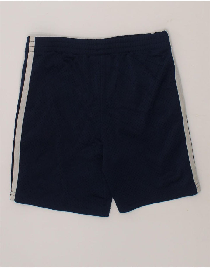 ADIDAS Boys Sport Shorts 3-4 Years  Navy Blue Polyester Vintage Adidas and Second-Hand Adidas from Messina Hembry 