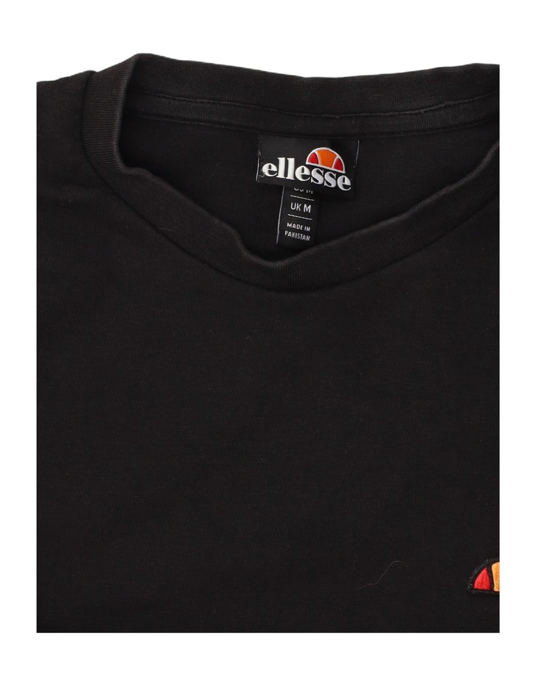 ELLESSE Herren T-Shirt Top Medium Schwarz