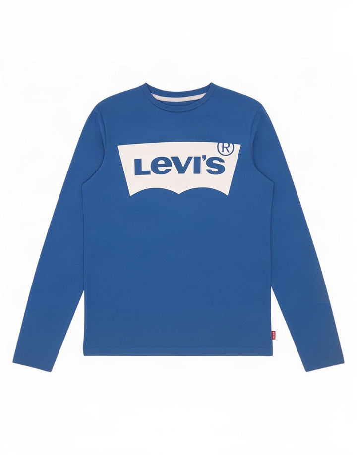 Levi's Jungen Graphic Top Langarm 13–14 Jahre blaue Baumwolle