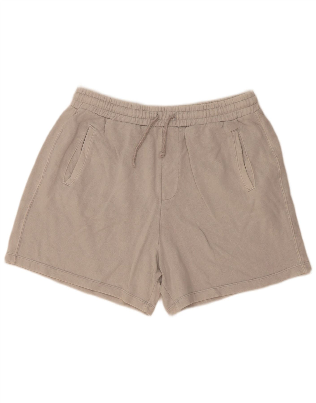 Zara Herren-Sportshorts, große graue Baumwolle