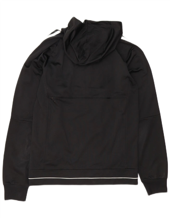 Adidas Herren-Trainingsanzug mit Kapuze, Jacke, Größe S, Schwarz, Polyester